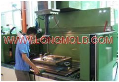Plastic injection mold - large size EDM